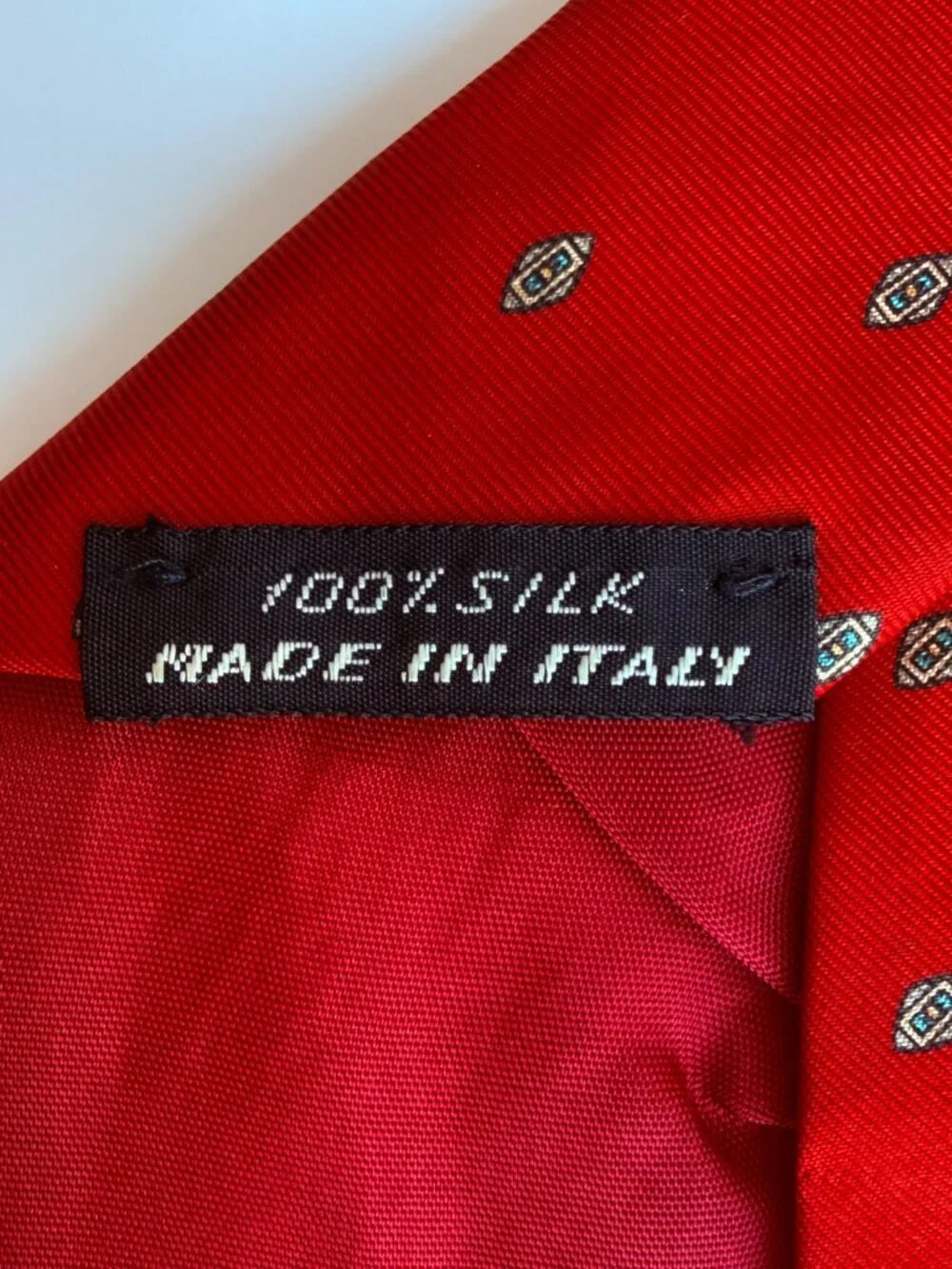 Lanvin Men's Red Necktie